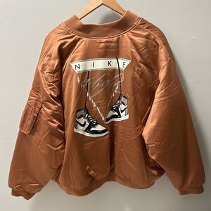 Nike Jordan oversized bomber jacket